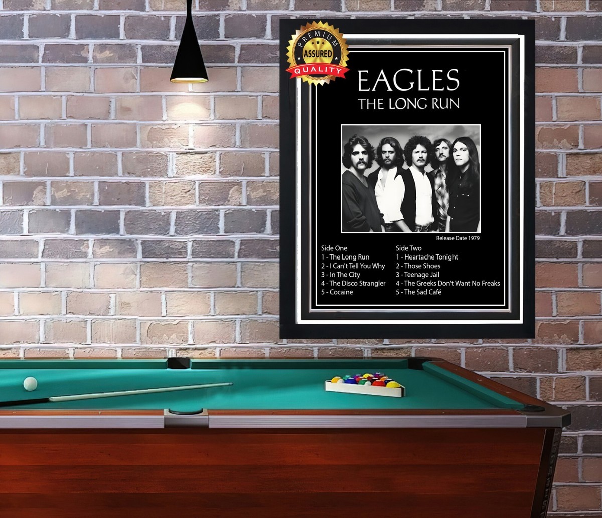 Eagles The Long Run サイン入り Eagles Band Signed the Long Run Lp|Zion Graphic Collectibles