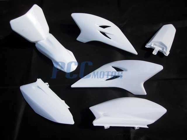 NUEVO KIT GUARDABARROS PLÁSTICO YAMAHA TTR50 TTR 50 BLANCO TODOS LOS AÑOS PS59 Foto 2 de 4