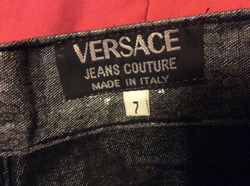 NWOT Designer Versace Jeans Couture Piece N. 000198 Women's Size 7 inseam  29 | eBay