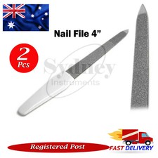 Nail File Plastic Handle Extra Fake False Nail Trimmer Manicure Filer