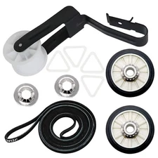 Amana NED4655EW1 Dryer Repair Kit Maintenance Belt Pulley Rollers
