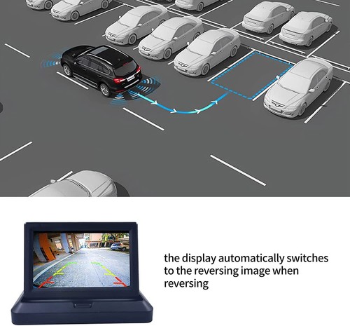 4.3''/5"/7'' LCD Screen Car Rear View Backup Monitor for Parking Reverse Camera - Picture 60 of 63
