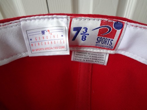 VTG MLB St Louis Cardinals Fitted Size 7 3/8 Hat 90s Sports Specialties NEW NWT - Picture 4 of 4