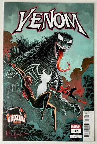 VENOM #37 • DAVE WACHTER GODZILLA VARIANT • MARVEL COMICS • 2024 • NM+
