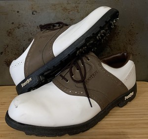 mens saddle oxford golf shoes