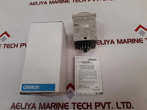 Lot of 4X OMRON H3CR-A Solid-state Timer 1.2s to 300 h