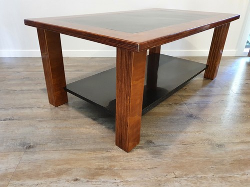 Solid Retro Coffee Table - Carbon Fibre and Wood Made To Your Specifications - Picture 4 of 5