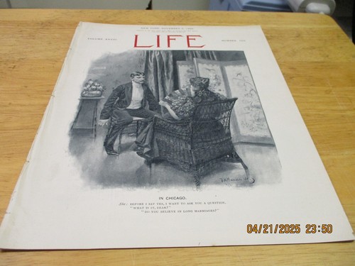 2-Life Magazines. November 5, 1896, December 24, 1896. - Picture 4 of 23