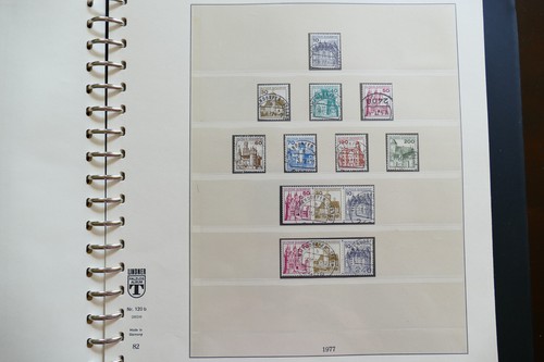 Collezione federale 1976-1983 Michel n. 875-1196 timbrato nell'album Lindner T (SLG 112) - Foto 7 di 13