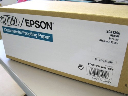 Epson Commercial GLOSSY Paper 24" x 50' SO41296 - Picture 2 of 2