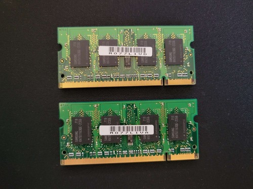 Samsung 1GB (2x512MB) PC2-5300S-555-12-A3 Laptop RAM - Picture 3 of 3