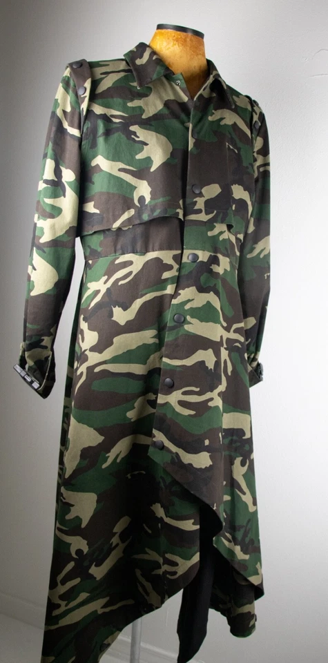 Gabardina Cross For God camuflaje verde talla l Foto 2 de 4