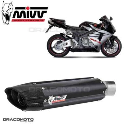 échappement HONDA CBR 600 RR 2005 2006 MIVV Suono Noir sous le siège - Photo 1/3