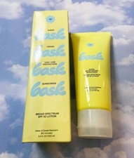 Bask Sheer Moisturizing Sunscreen Broad Spectrum SPF 30 Lotion 3.4 oz Full Size
