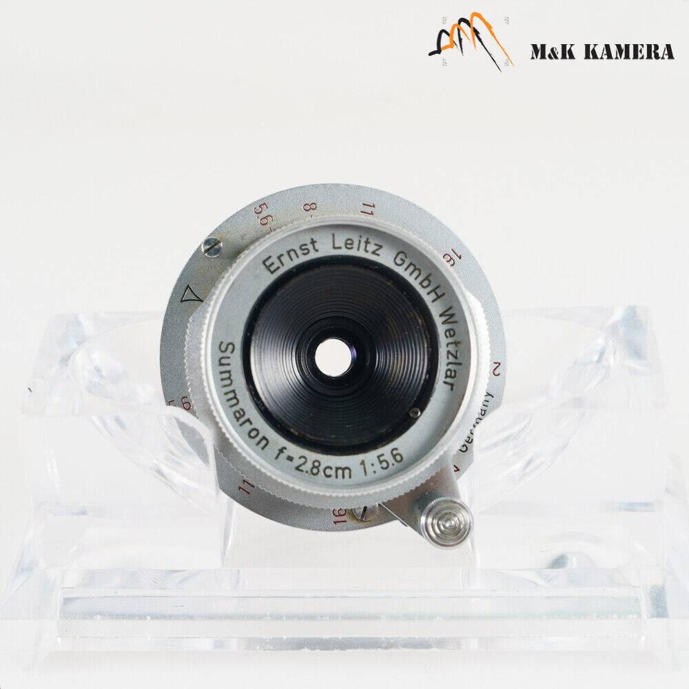 LEITZ Leica Summaron L39 28mm/F5.6 Lens Yr.1957 LTM Germany LEITZ Leica Summaron L39 28mm/F5.6 Lens Yr.1957 LTM Germany