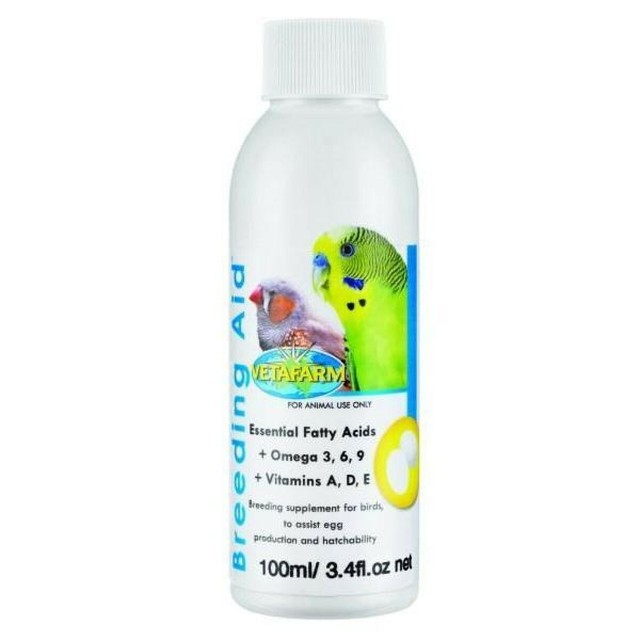 Vetafarm Pet Bird Breeding Aid Liquid Vitamin Supplement 100ml for sale