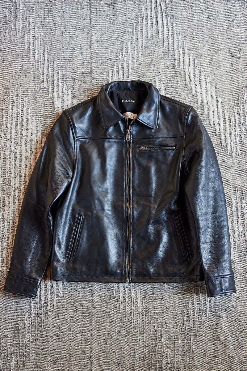 未使用級 Deus Ex Machina 牛革 カウレザー レザージャケット