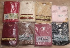Vintage Haband 8 Piece Lot Womans Clothing Coats Sweaters Shirts Factory Sealed