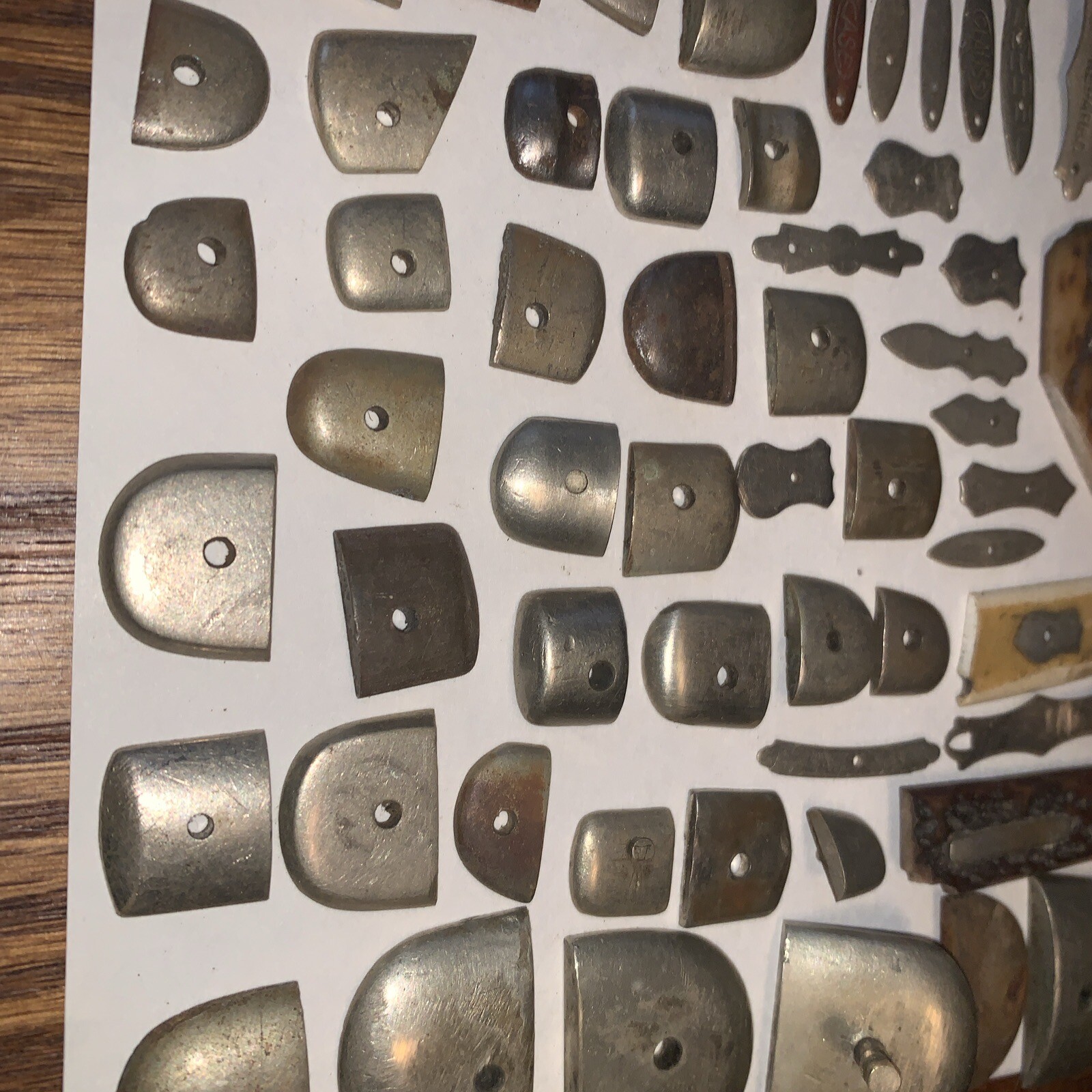 Vintage Pocket Knife Parts Bolsters Badges Emblems Clauss Case Etc. eBay