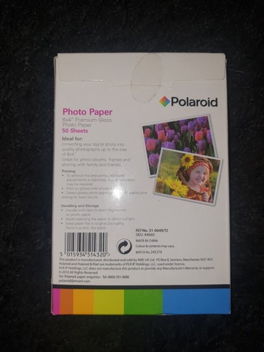 Polarpid Photo Paper - 6x4" - 50 Sheets - Premium Gloss - Picture 2 of 2