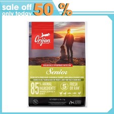 ORIJEN Senior Grain-Free High-Protein Dry Dog Food, 4.5-lb bag