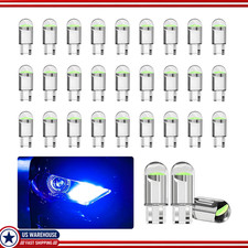 Car Interior Lights 30pcs 194 168 T10 2825 W5w Led Bulbs 12v 6000k Color Blue Car Interior Lights 30pcs 194 168 T10 2825 W5w Led Bulbs 12v 6000k Color Blue