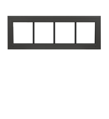 Double Pane Transom Window 48'' x 10'' Florida Approved Argon Gas Low-E DP50