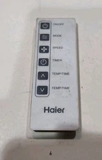 HAIIER BRAILLE AIR CONDITIONER REMOTE CONTROL