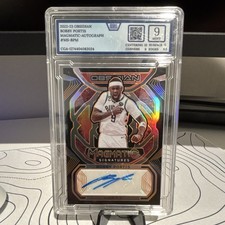 Panini Obsidian 2022-23 Bobby Portis Magmatic Signatures Auto /35 MS-BPM CGC 9