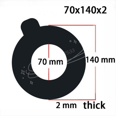 10pc Bucket Pin Shim Kit 70mm*140*2 for Excavator Hyundai 160 Liebherr