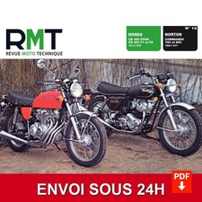 RMT 12 Honda CB350 Four CB400 Norton Cmd. 750/850 Revue Moto Technique PDF USB