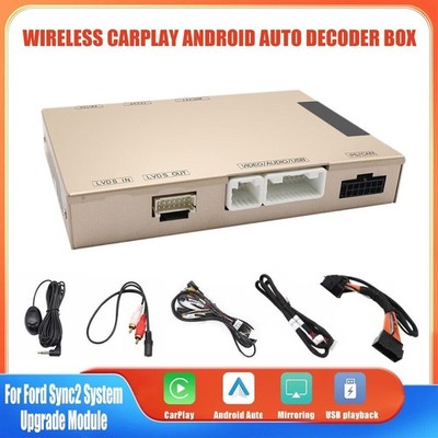Drahtloses CarPlay & Android Auto Decoder Box Modul Nachrüstsatz für Ford SYNC 2