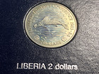 elf Liberia 2 Dollars 1983  FAO Fisheries Croaker Fish  in FAO Panel C08 — photo 3