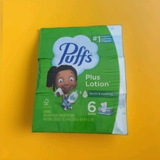 Plus Lotion 2-ply Facial Tissue 6-count  