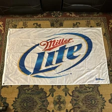 Miller Lite Beer Banner Flag