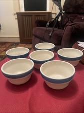 Vintage Homer Laughlin National Pattern Amtrak Lot of 6 Cup Dishes