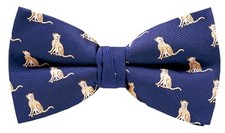 Mens Bow Tie Handmade Pre-Tied Fun Pattern Bow Ties for Men Khaki Brown