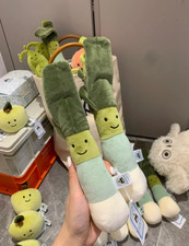  Jellycat Vivacious Vegetable Leek Rare & Retired Plush Toy Christmas Gift w/Tag