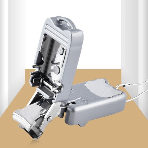 Cat Flip Nail Clipper Anti-Splash Nail Clipper Keychain Manicure Tools - Picture 8 of 16