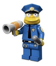 LEGO 71005 The Simpsons CHIEF WIGGUM Minifigure SEALED / Retired