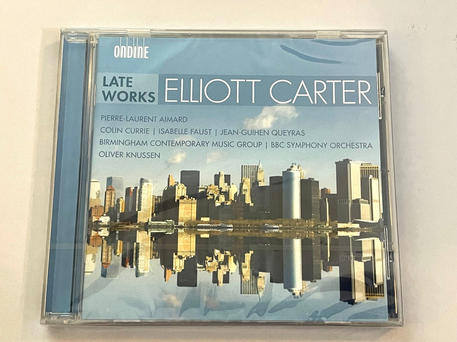 Elliott Carter - Late Works (CD 2017) *NEW & SEALED*