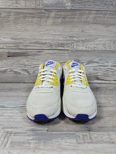 Nike Mujer Air Max 90 DA8726-100 Summit Blanco Lapislázuli Tenis Talla 10 Zapatos - Imagen 4 de 13