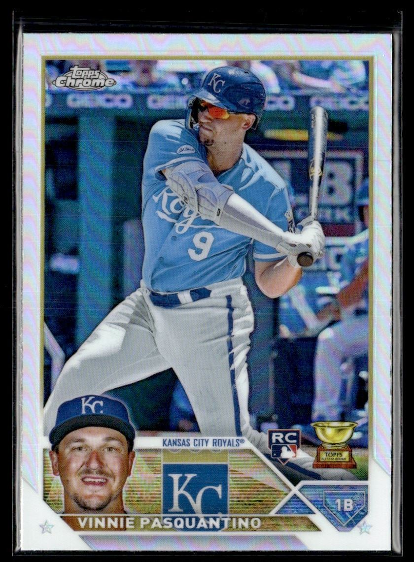2023 Topps Chrome Refractor Vinnie Pasquantino RC Kansas City Royals #119