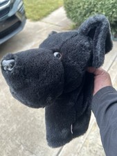 Daphne's Headcovers Black Lab Dog Golf Club Headcover W/tag