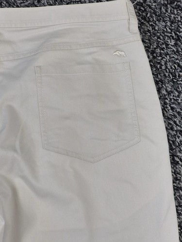 Onward Reserve Pants Mens 38x32 Performance Stretch Nylon Khaki 5-Pocket - Picture 10 of 10