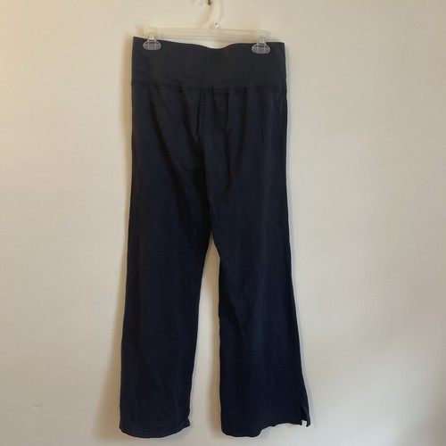 J. Crew M Navy Relaxed Wide Leg Sweatpant Cotton Minimalist Classic - Bild 4 von 6