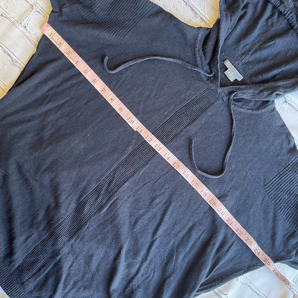 Camisa Vince Para Hombres Mediana Azul Marino Texturizada Sudadera con Capucha Elevada Tranquila Lujo Dinero Antiguo Foto 4 de 4