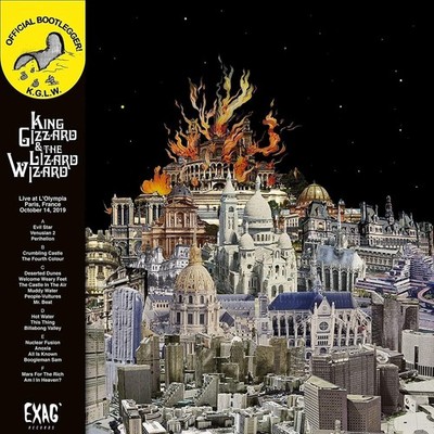 KING GIZZARD  THE LIZARD WIZARD LIVE IN PARIS 3LP LP