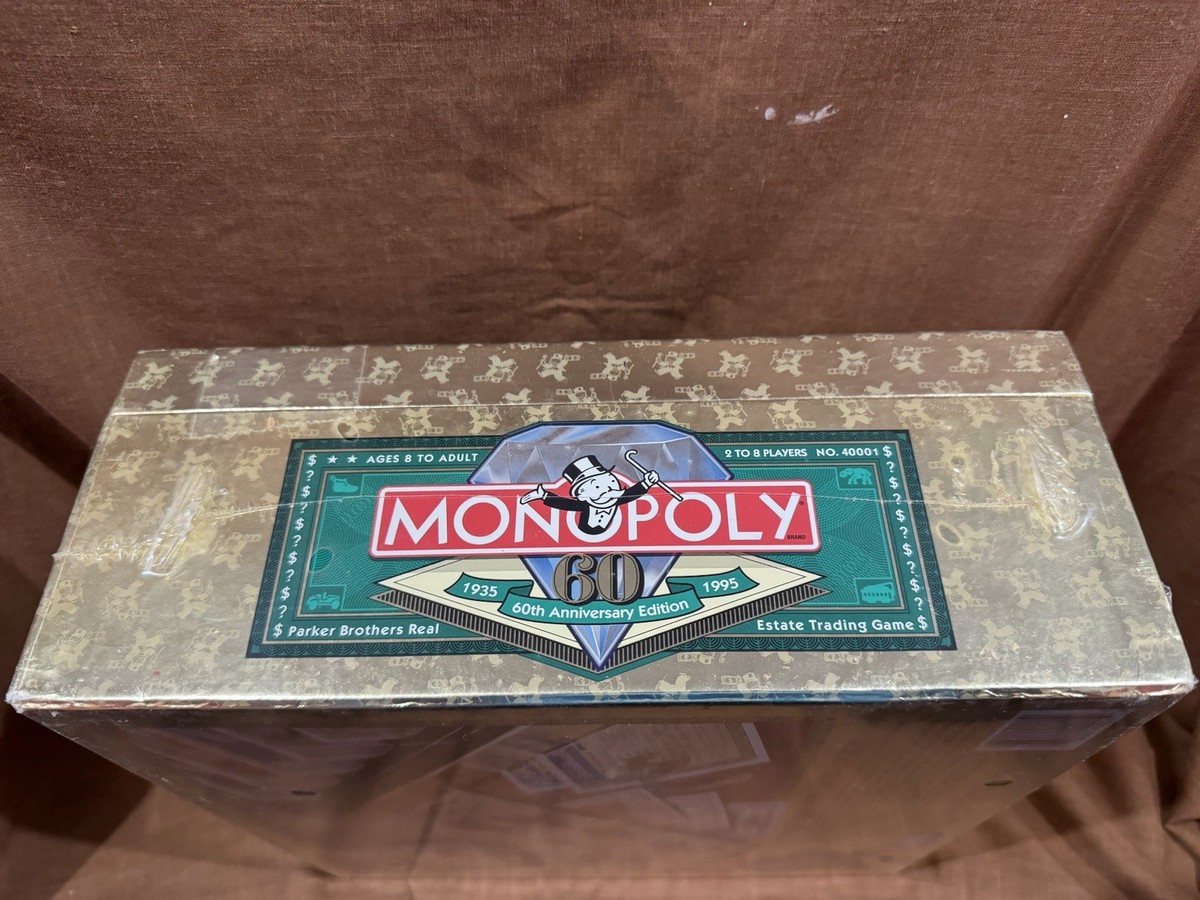 Monopoly 60th Anniversary Board Game (Limited Edition) for