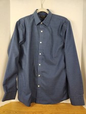 Banana Republic Men's Standard Fit Long Sleeve Button-down Collar Shirt Size M